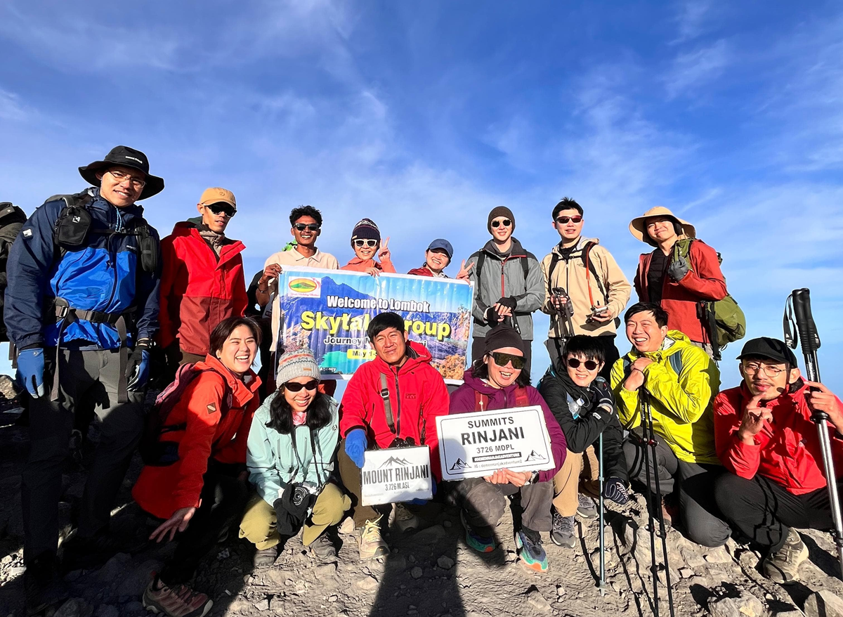 6 hari mendaki rinjani
